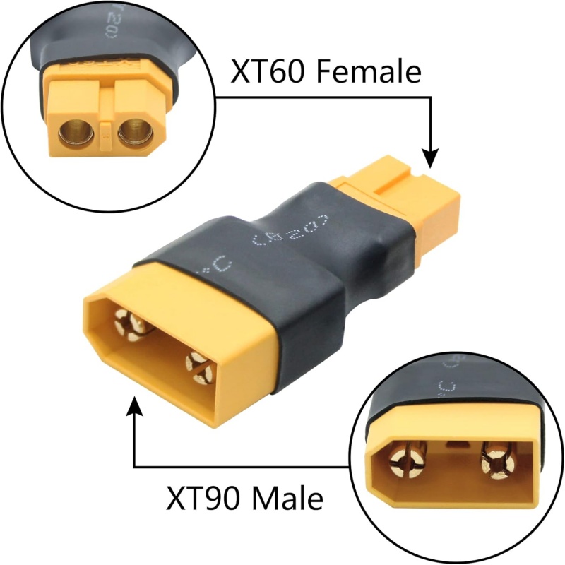 2Pcs/Lot XT90 Male Female to X - Drone Charger review and price